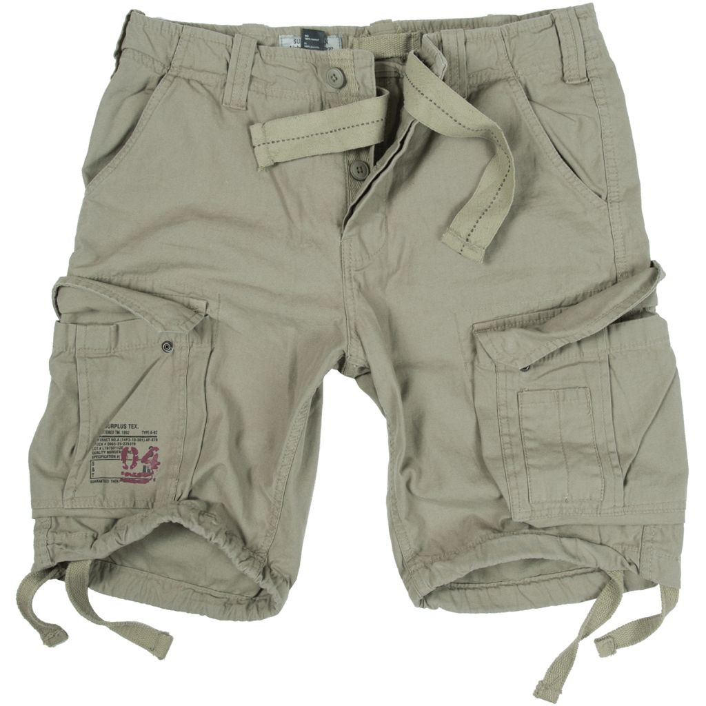 Kraťasy Airborne Vintage Shorts - světle olivové, S
