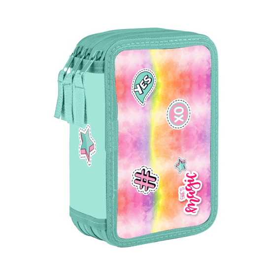 Oxybag Třípatrový školní penál - Magic - 3-12225