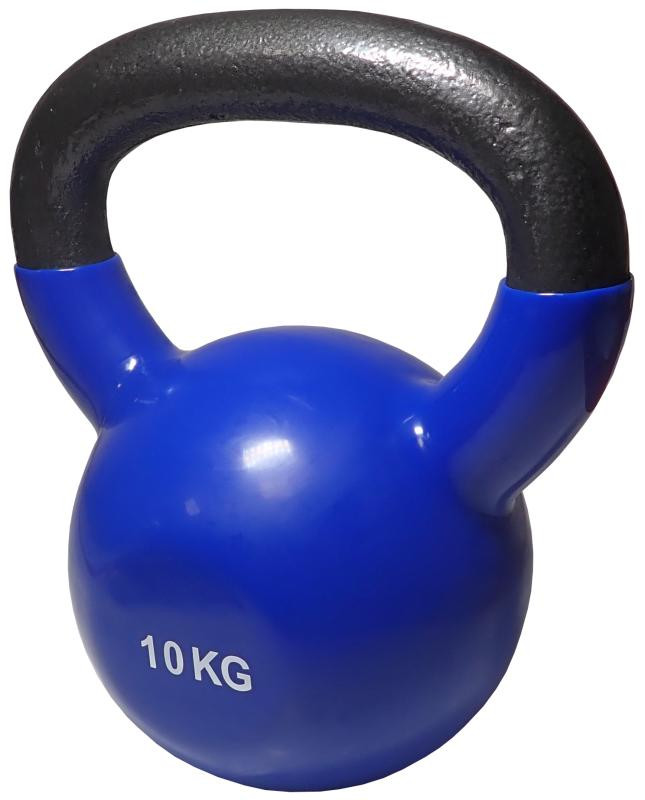 Kubisport Ketlebel 10 kg s vinylovým potahem