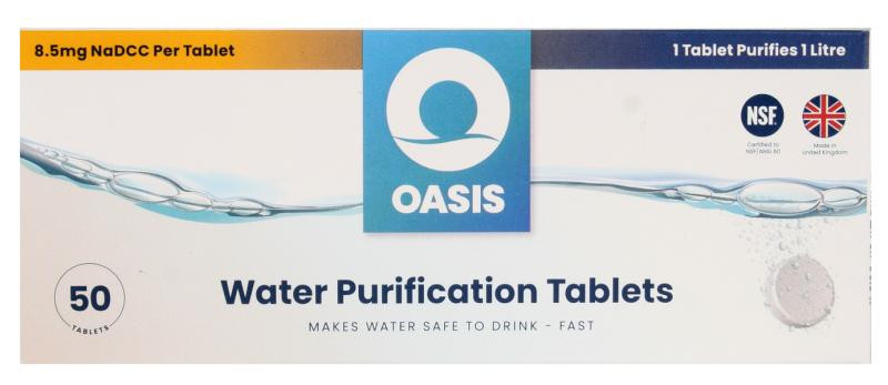 Redcliffs Tablety pro úpravu vody Oasis