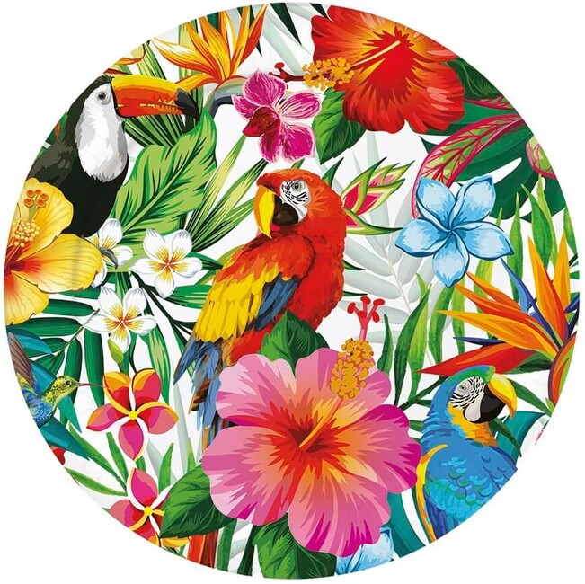 Talíře papírové Hawaii 23 cm 6 ks