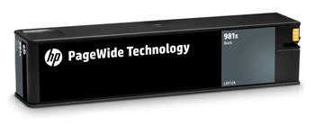 HP 981X High Yield Black Original PageWide Cartridge, L0R12A