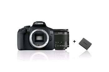 Canon EOS 2000D + 18-55 IS  + LP-E10