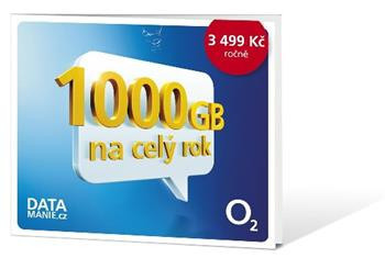 O2 Roční datové připojení 1 TB