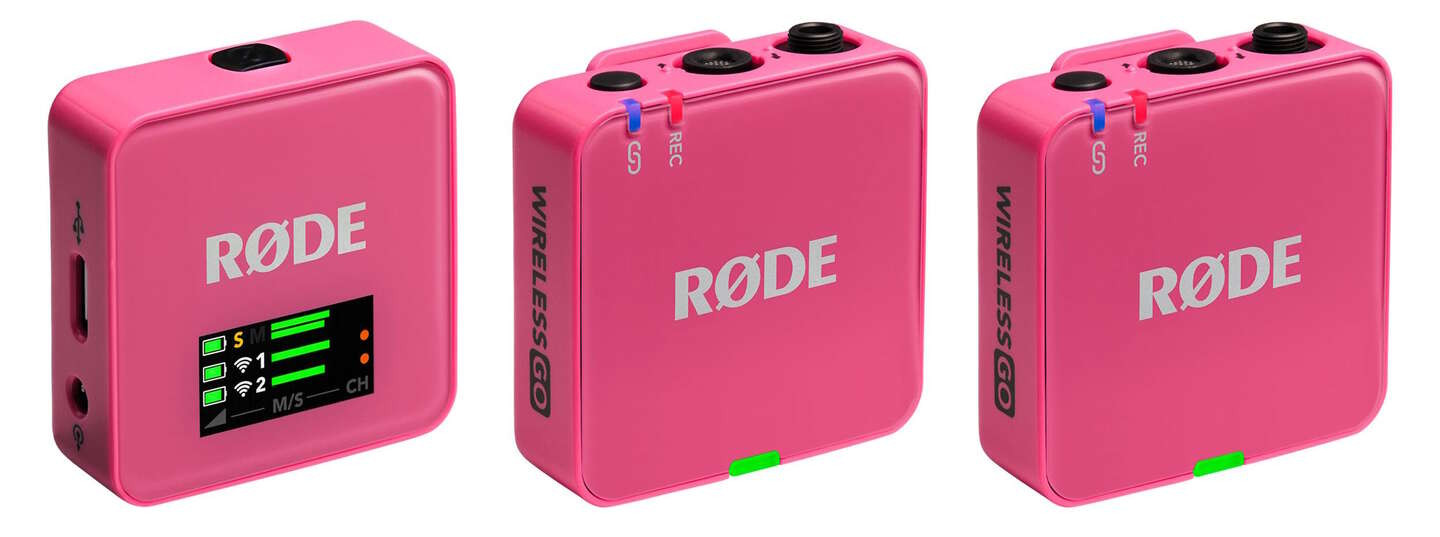 RODE bezdrátový set Wireless GO Gen 3 Pink