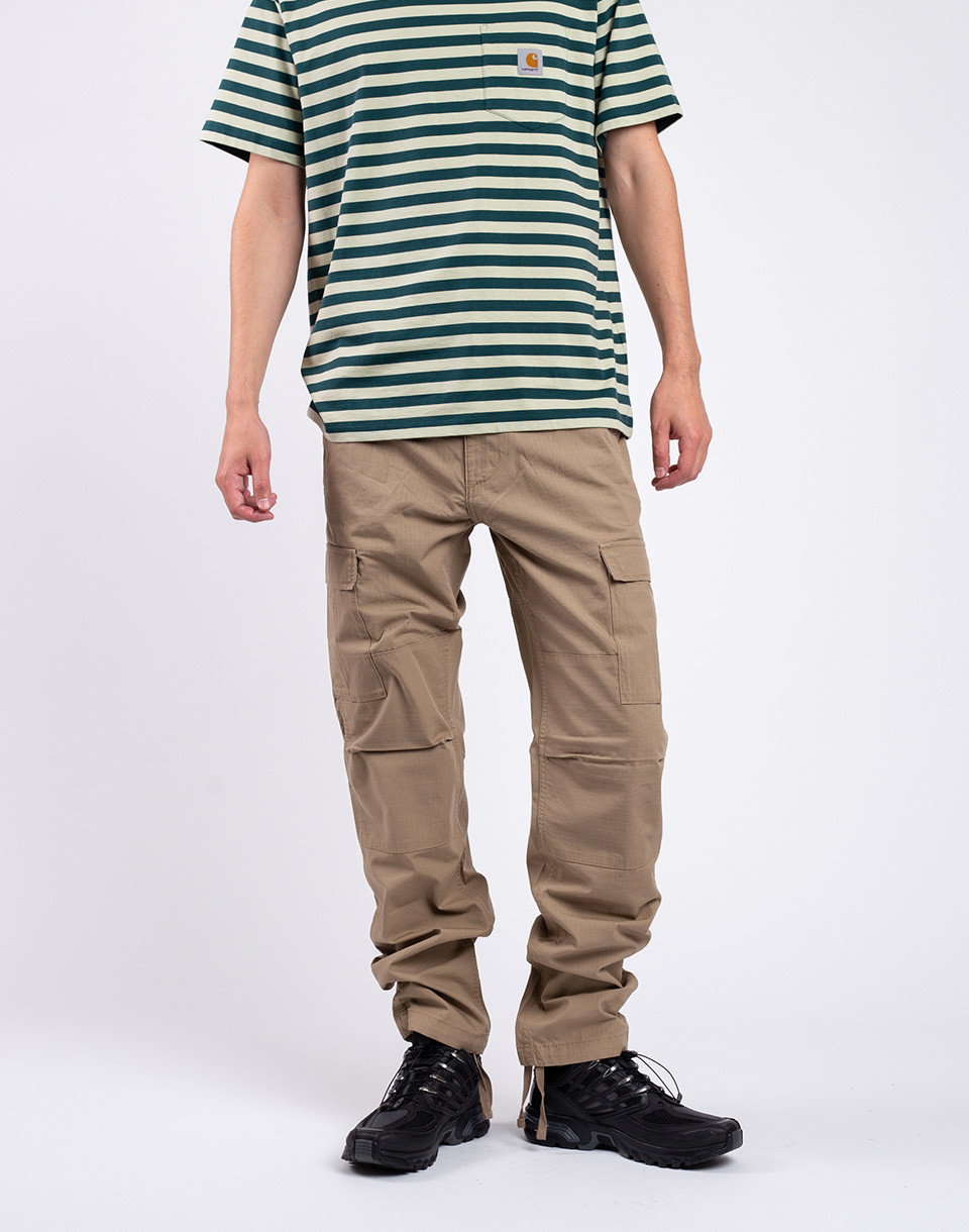 Carhartt WIP Aviation Pant Leather rinsed W33/L32