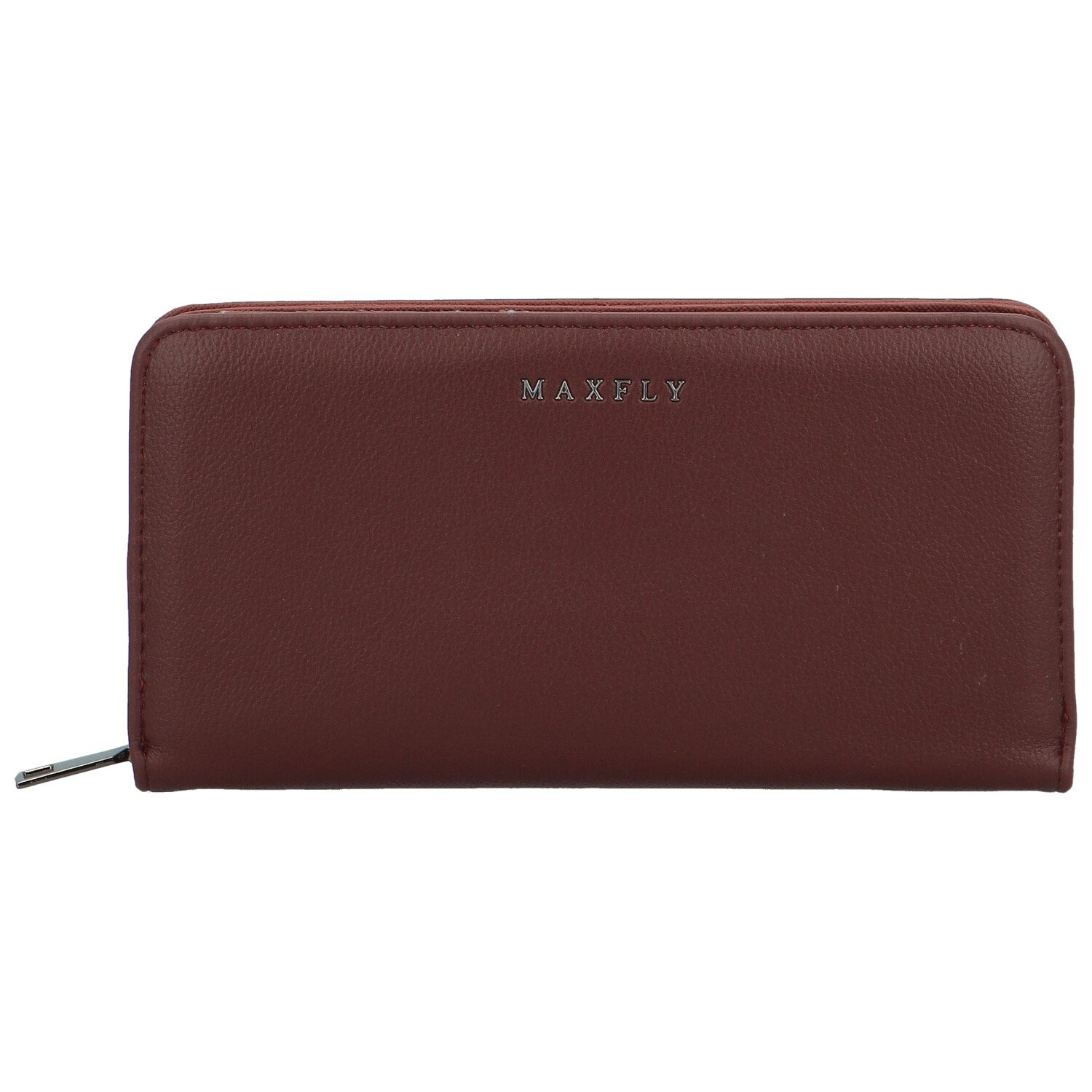 Trendy dámská koženková peněženka MaxFly Gelbert, tmavě vínová
