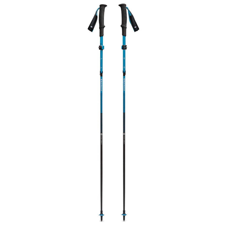 Trekové hole Black Diamond Distance Carbon FLZ Poles Dělka holí 125 cm / Barva: modrá