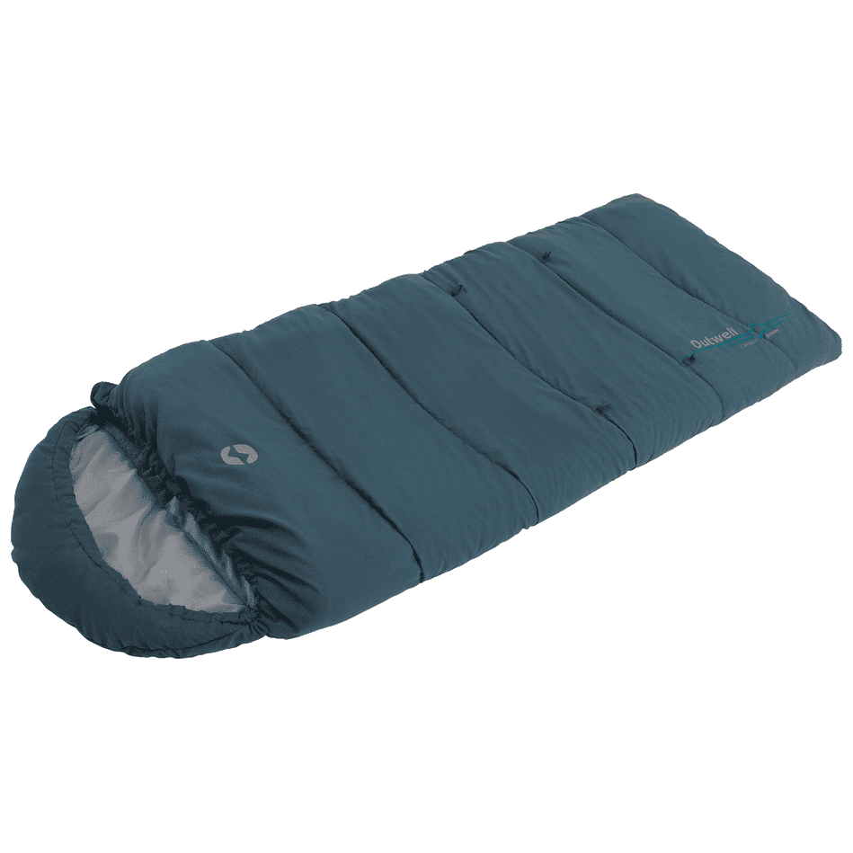 Dětský spacák Outwell Campion Junior Zip: Levý / Barva: modrá