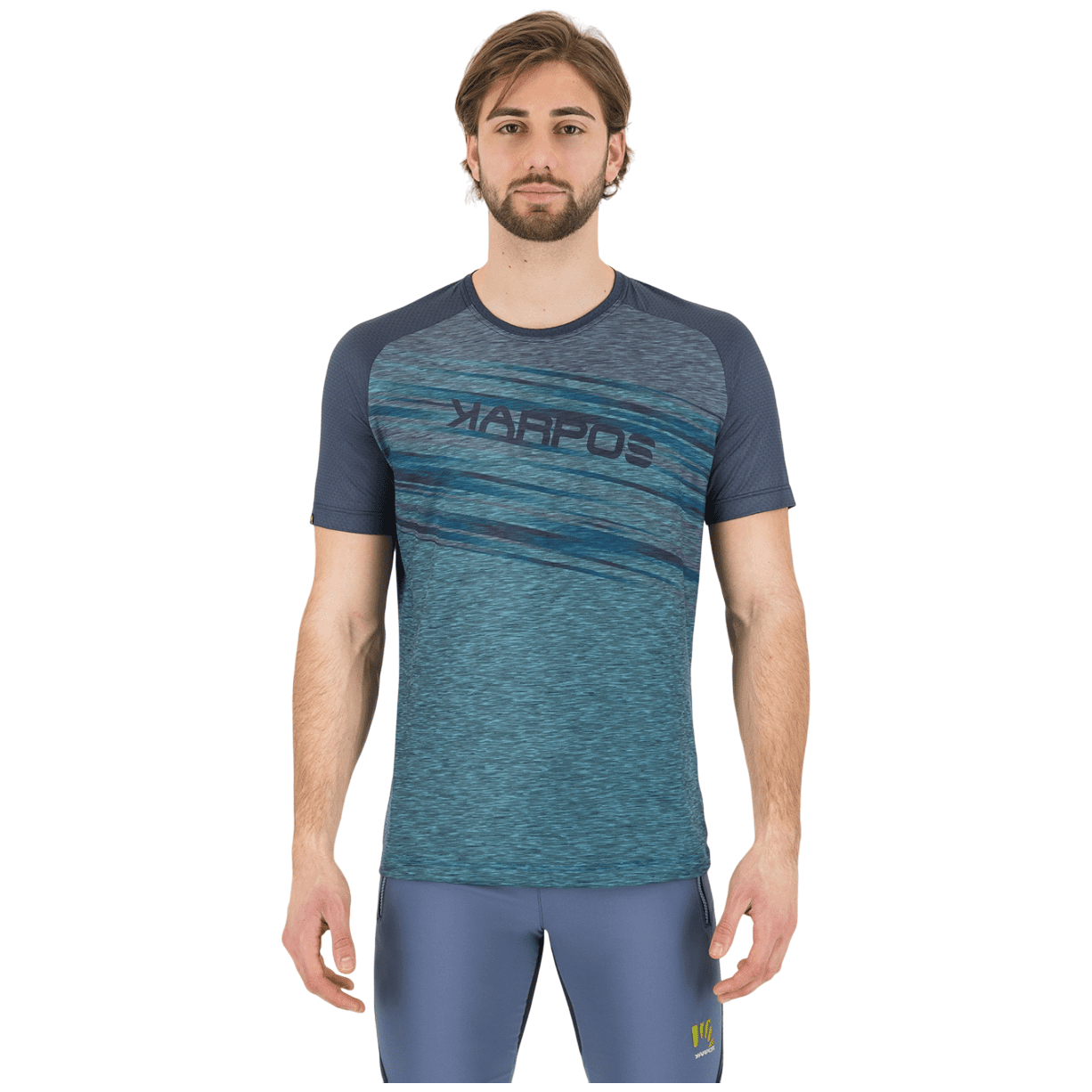 Pánské funkční triko Karpos Croda Rossa Evo Jersey Velikost: L / Barva: modrá