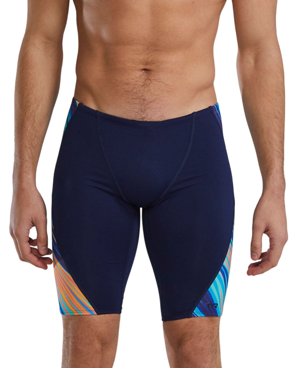 Tyr Durafast Elite Jammer Riptidal Blue/Orange 3XS - UK26
