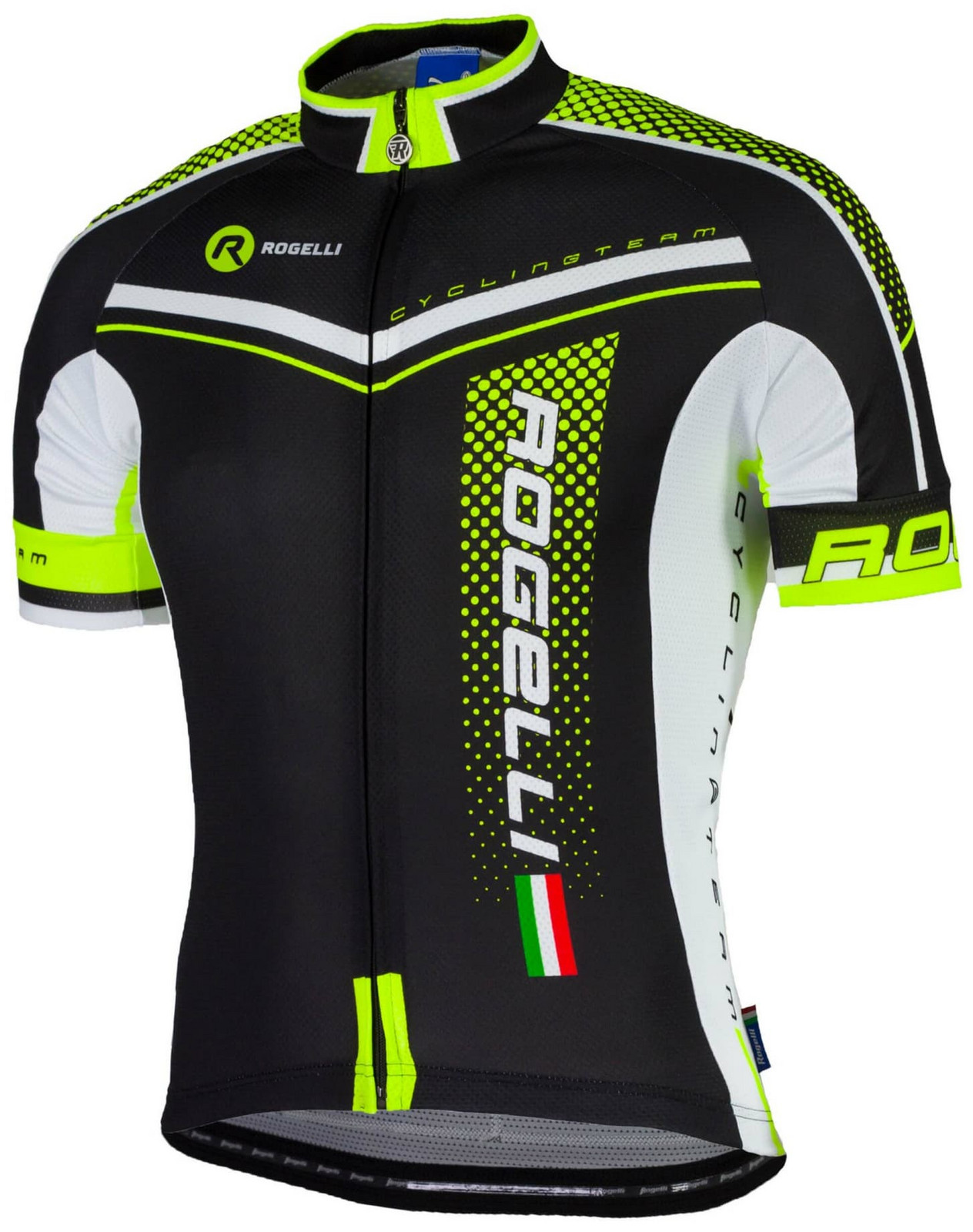 Cyklodres Rogelli GARA MOSTRO s krátkým rukávem, reflexní žlutý 5XL