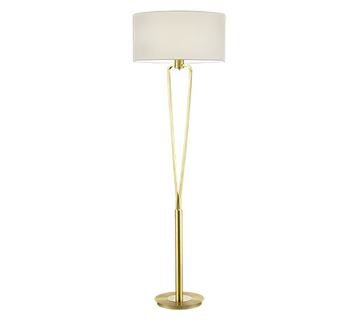 Stojací lampa Trio Paris Ii mosaz 400200108