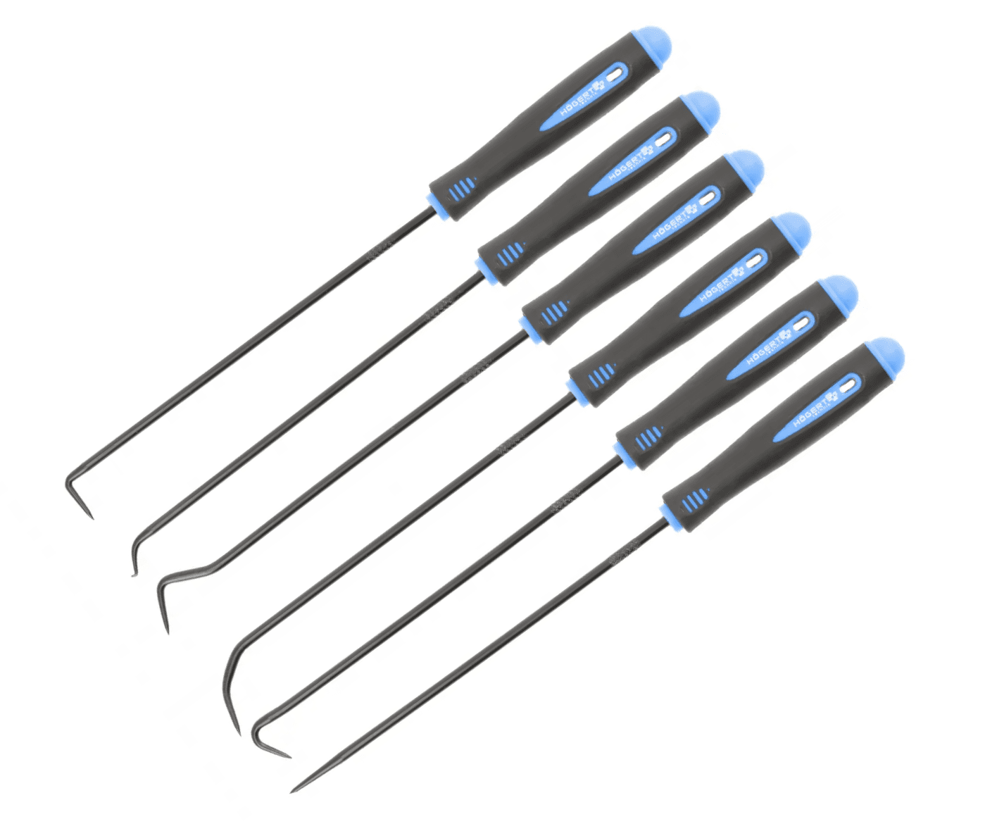 Sada háčků a jehel extra dlouhé 6ks Högert HT8G398