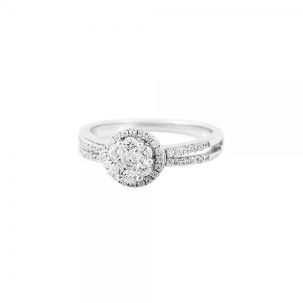 Prsten se syntetickými kameny 126-386-1370 52