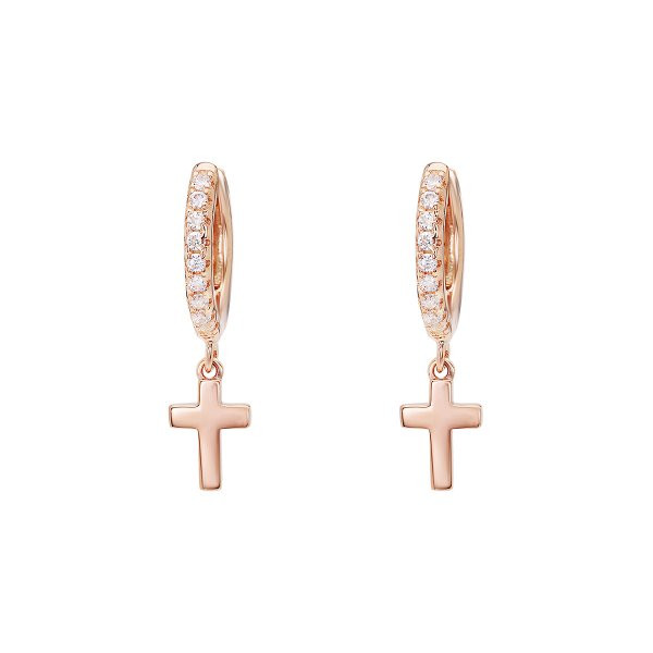 Náušnice se syntetickými kameny 636-625-R11014-0000