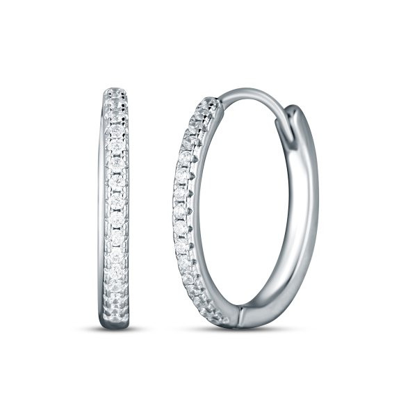 Náušnice se syntetickými kameny 136-927-126418-0000