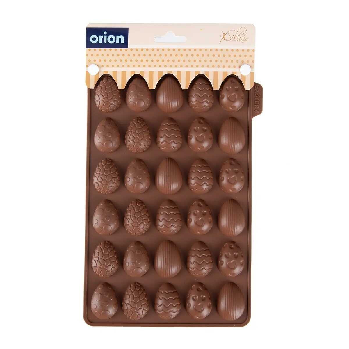 Orion Silikonová forma na čokoládu Velikonoční vajíčka