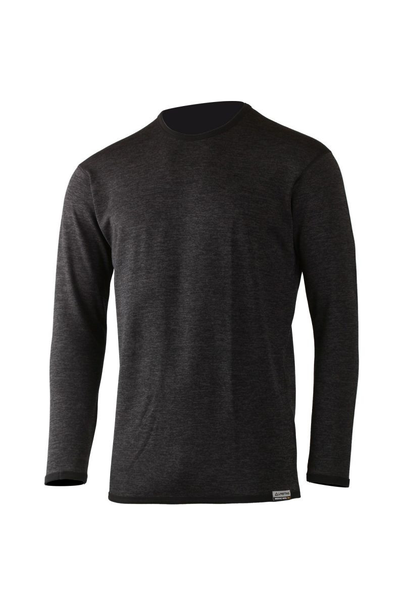 Lasting pánská merino mikina WINKL šedá Velikost: L 8596445005387