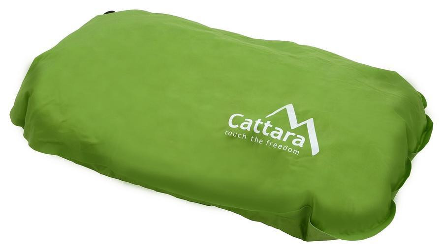 Cattara Polštář samonafukovací 50x30x13cm zelený 8591686133202