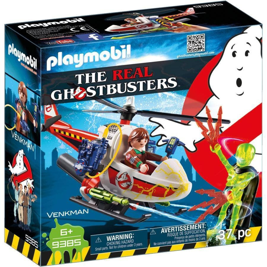 Playmobil Playmobil 9385 The Real Ghostbusters Venkman s helikoptérou