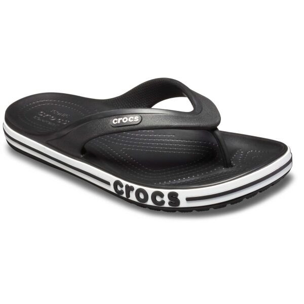 Crocs BAYABAND FLIP Unisex žabky, černá, velikost 38/39
