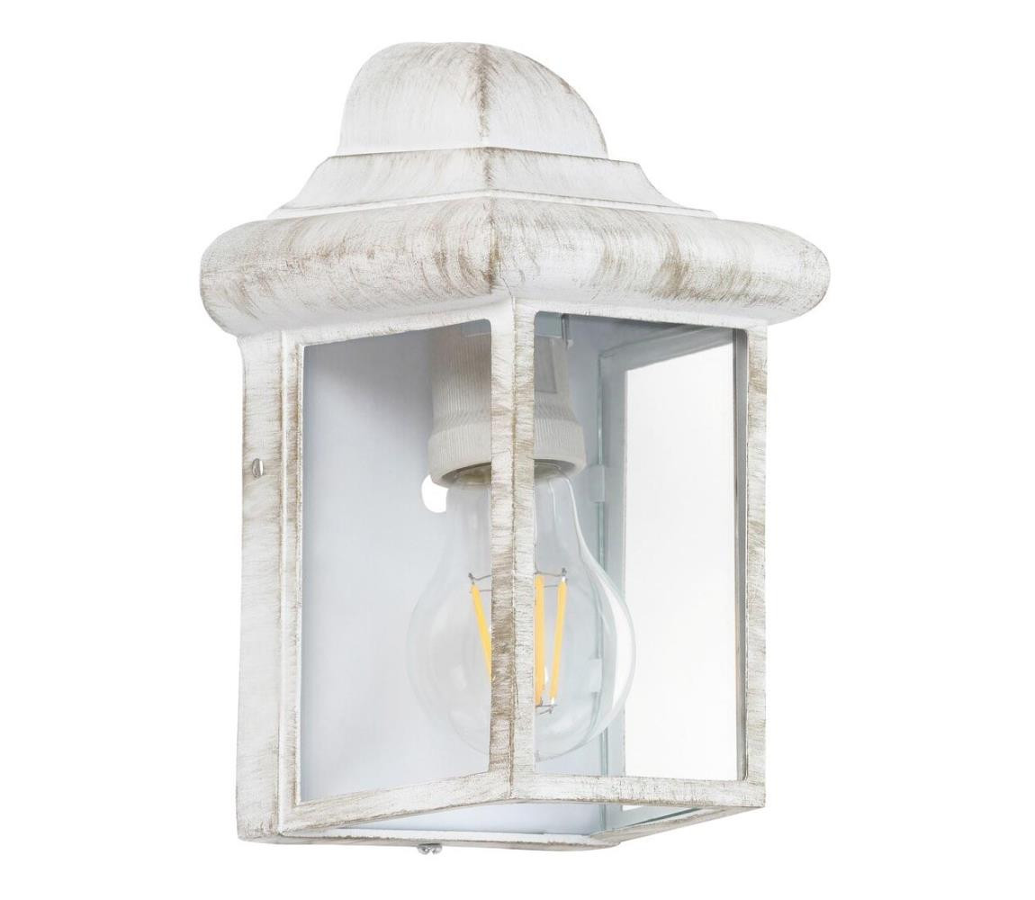 Rabalux Rabalux 8753 - Venkovní nástěnné svítidlo NORVICH 1xE27/60W/230V IP43 bílá