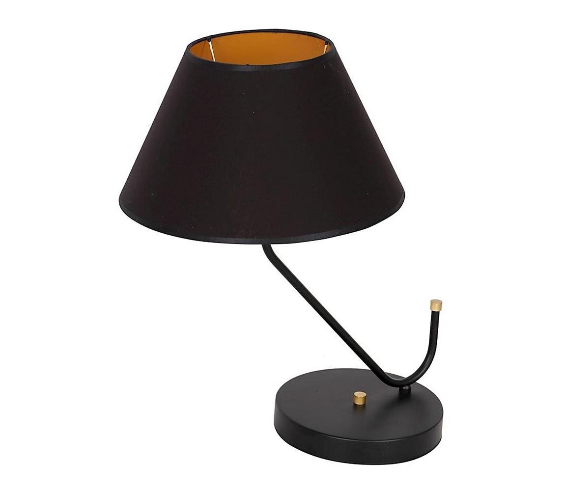Stolní lampa VICTORIA 1xE27/60W/230V černá