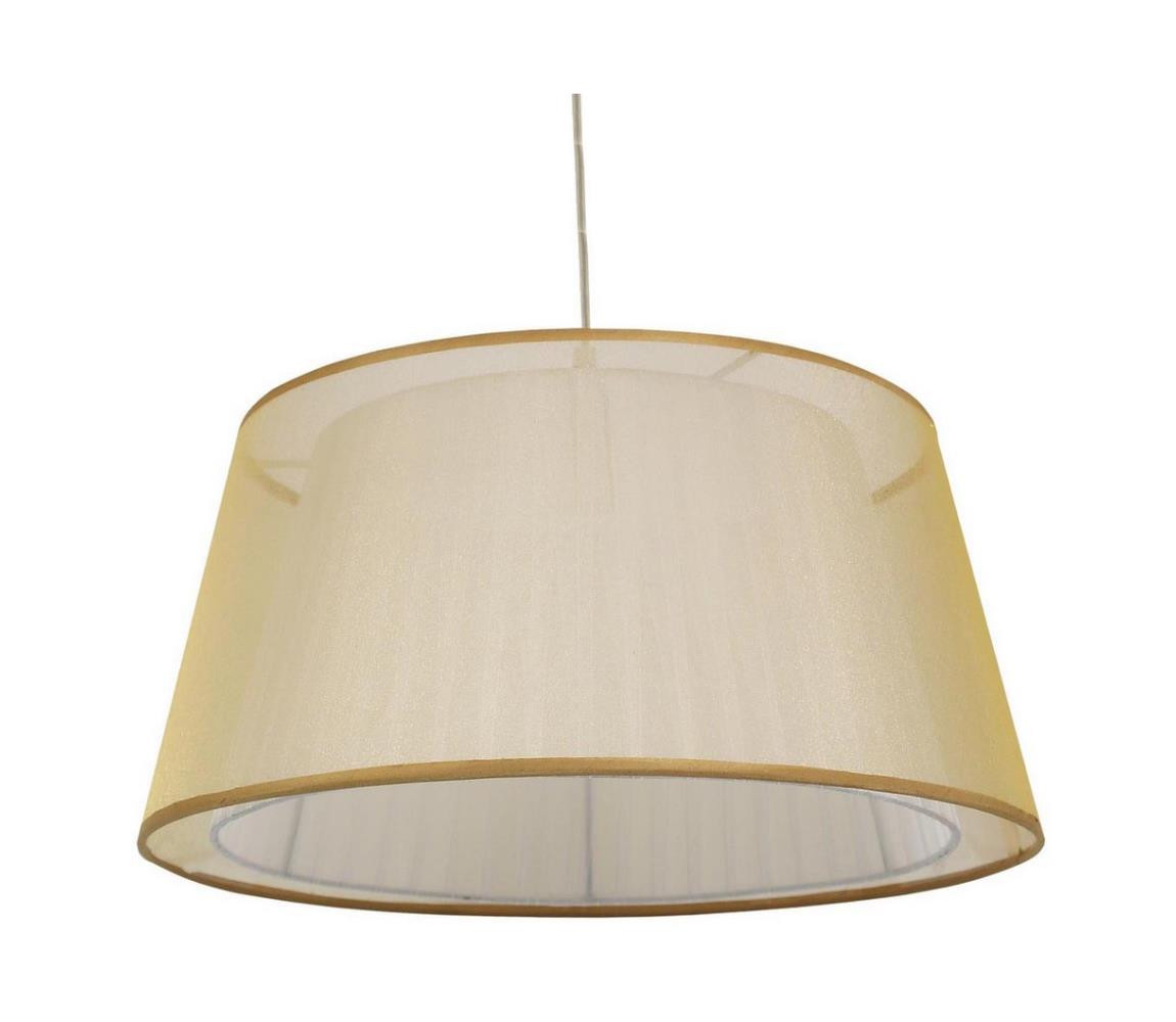 Lustr na lanku CHARLIE 1xE27/60W/230V béžová