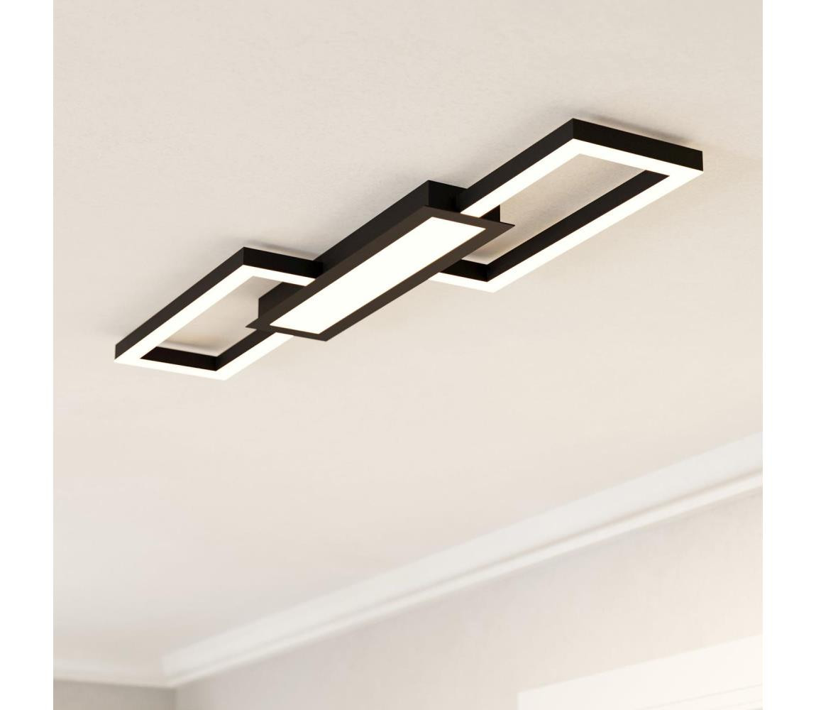 Eglo Eglo 99792 - LED Stmívatelné stropní svítidlo MONIROTE LED/37W/230V černá + DO