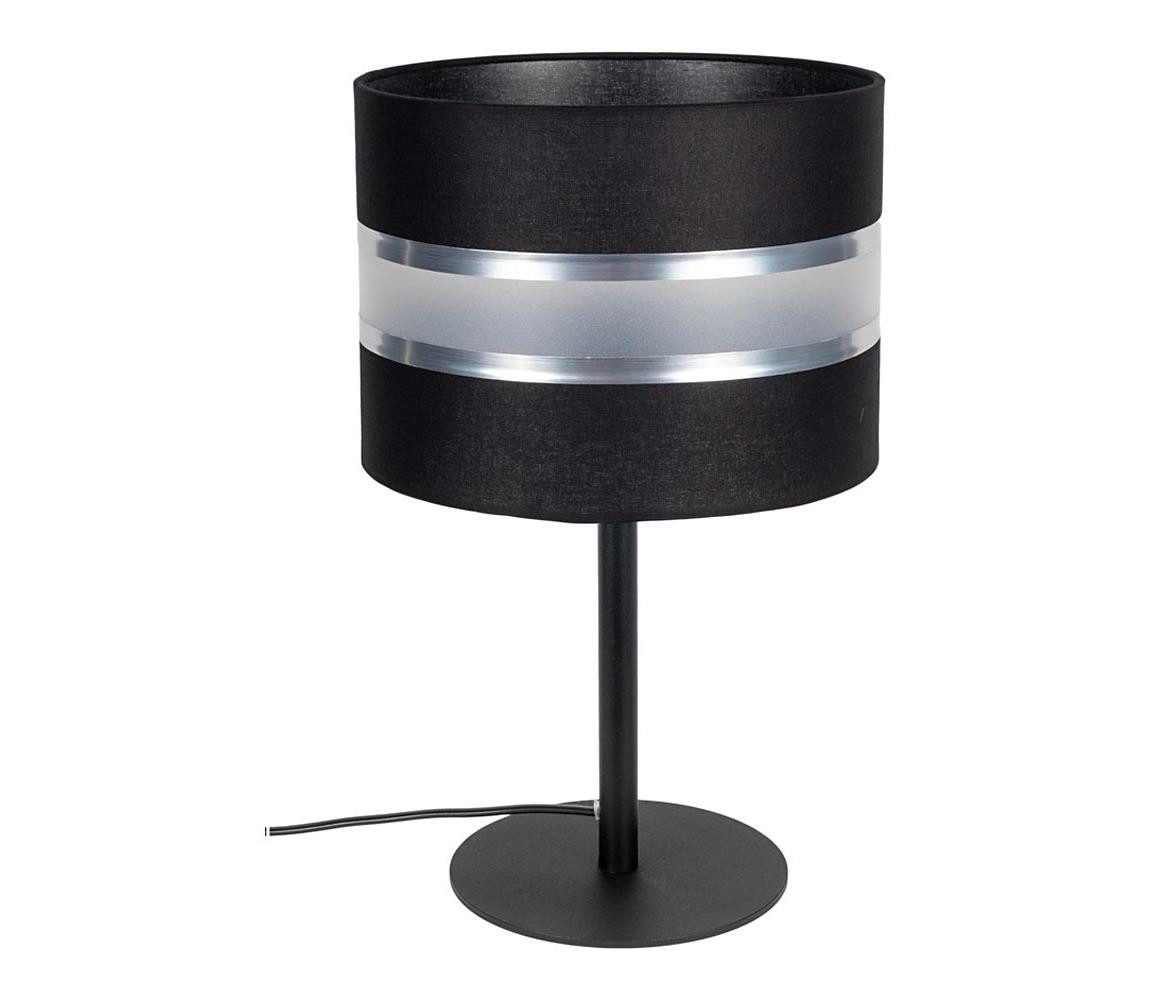 Stolní lampa CORAL 1xE27/60W/230V černá