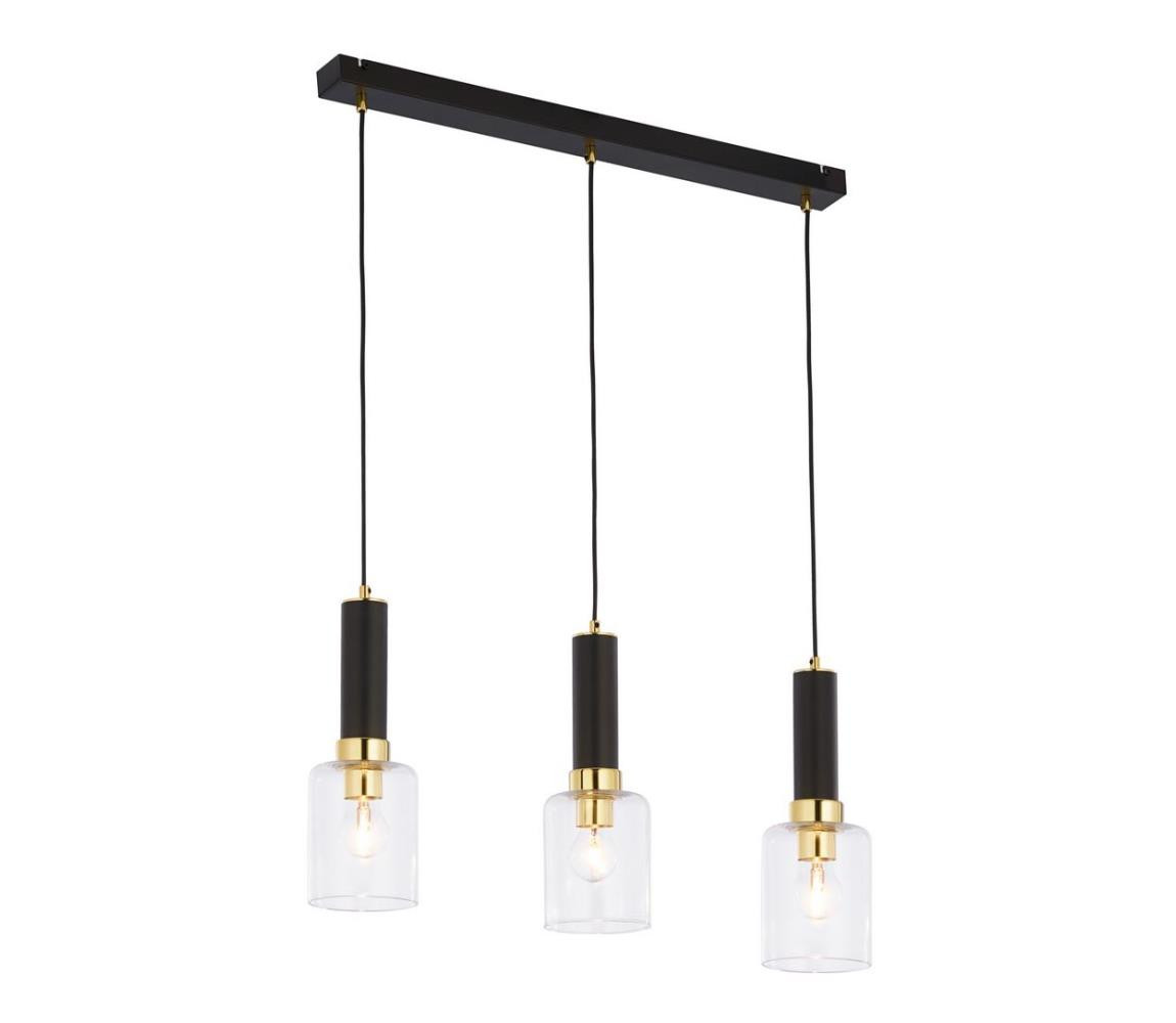 Jupiter Jupiter 1866 - TU3 - Lustr na lanku TULUZA 3xE27/60W/230V zlatá