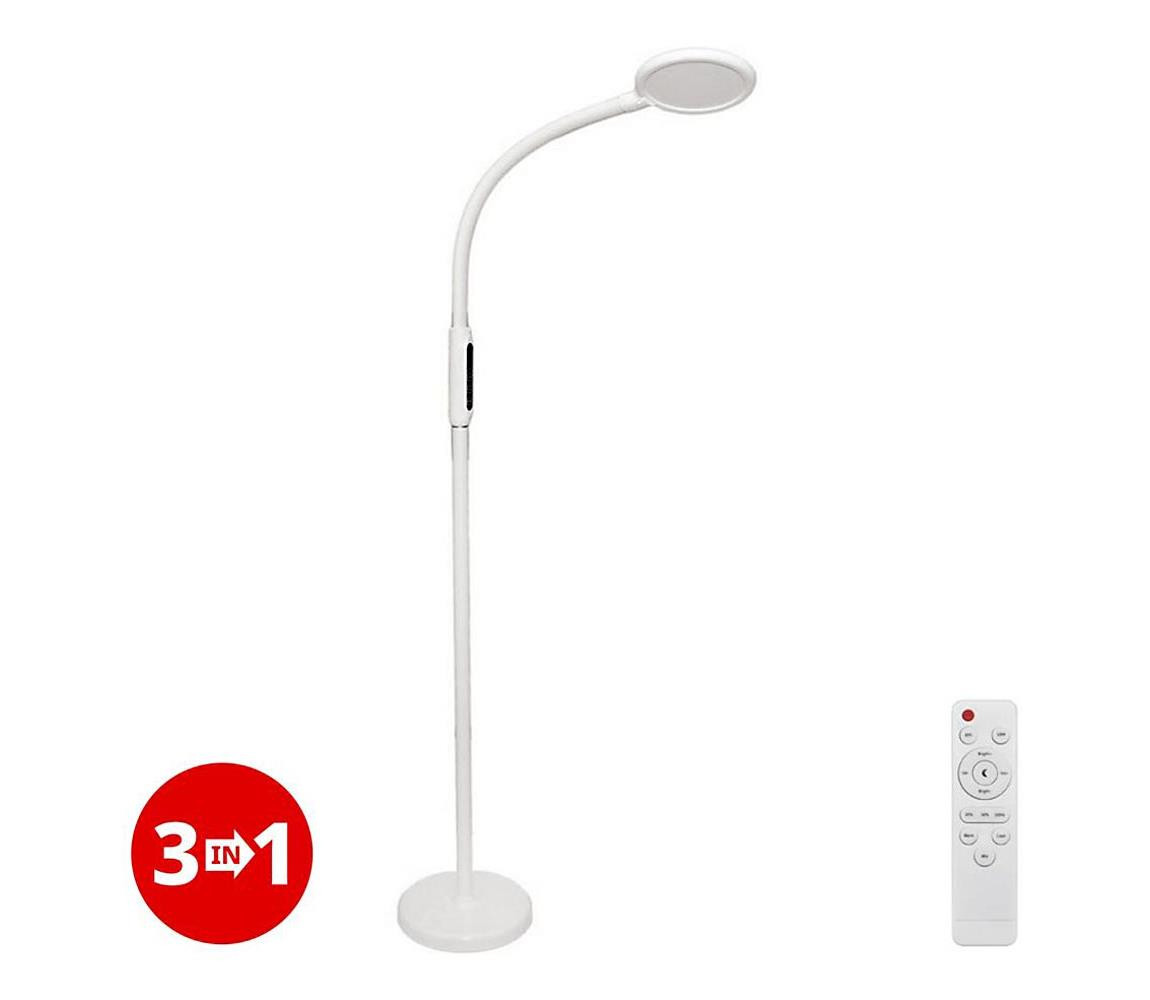 light LED Stmívatelná lampa 3v1 LED/12W/230V bílá CRI 90 + dálkové ovládání