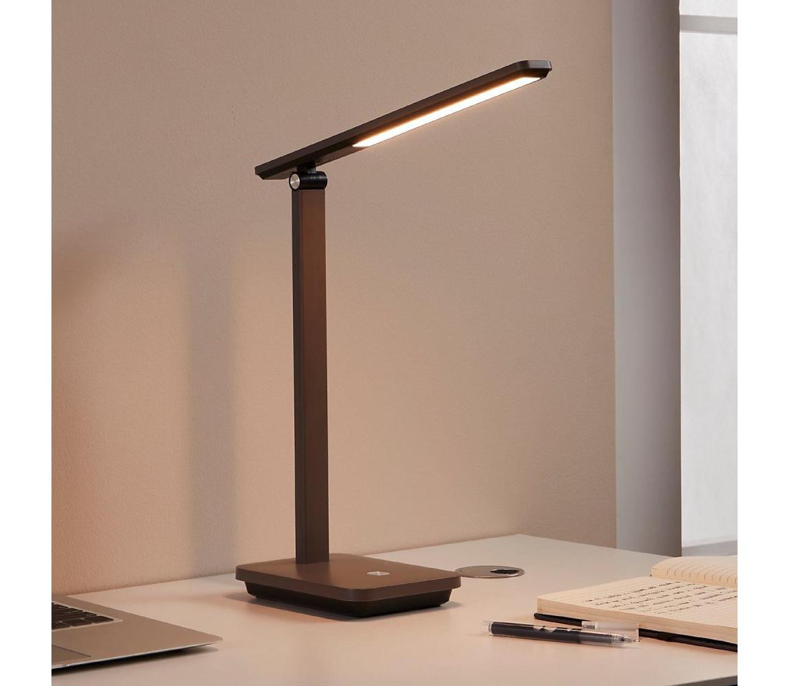 Eglo Eglo 900958 - LED Stmívatelná nabíjecí lampa INIESTA LED/3,6W/5V 1800mAh hnědá