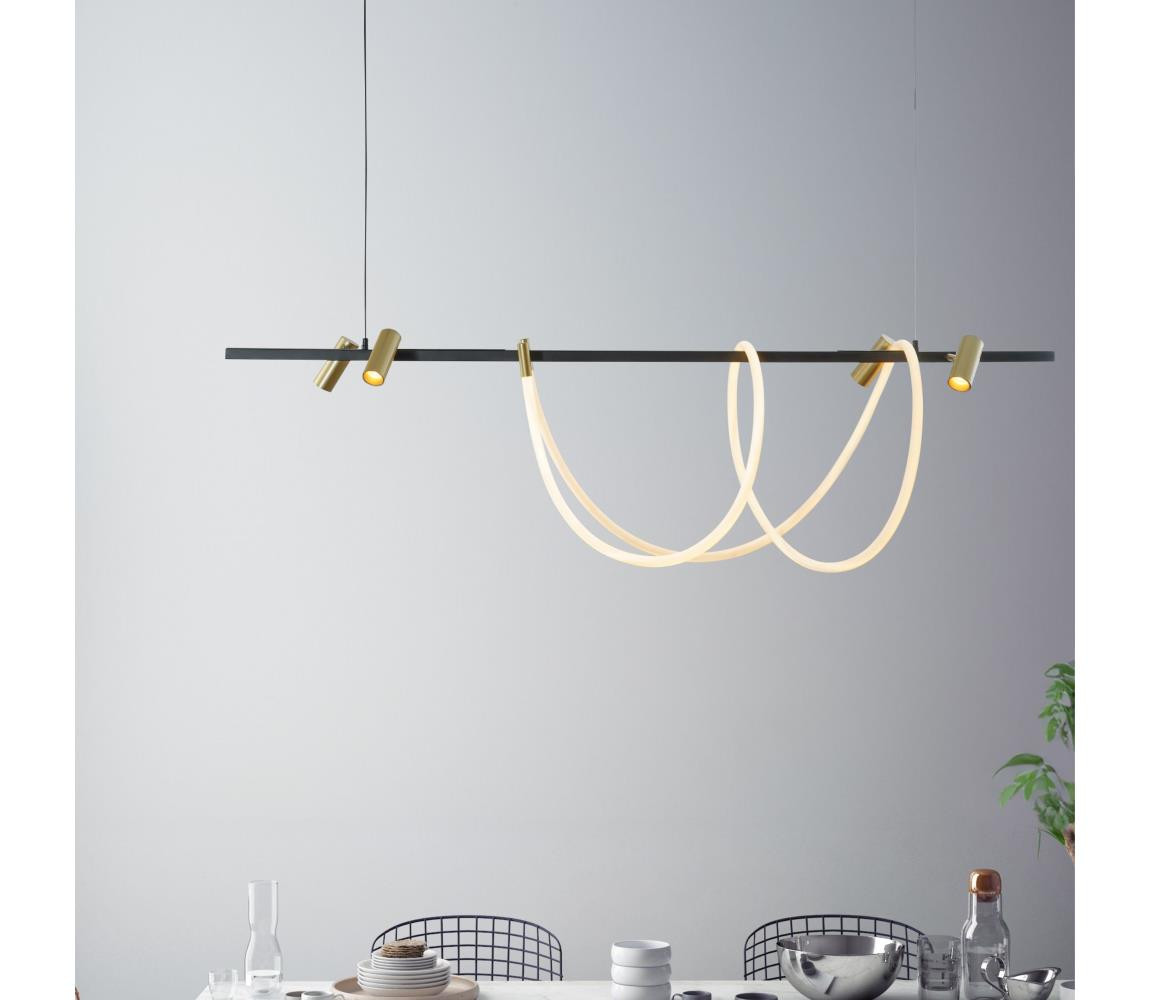 Zuma Line Zuma Line 2200277L - LED Lustr na lanku BALBO LED/67,5W/230V 2700-6000K + DO