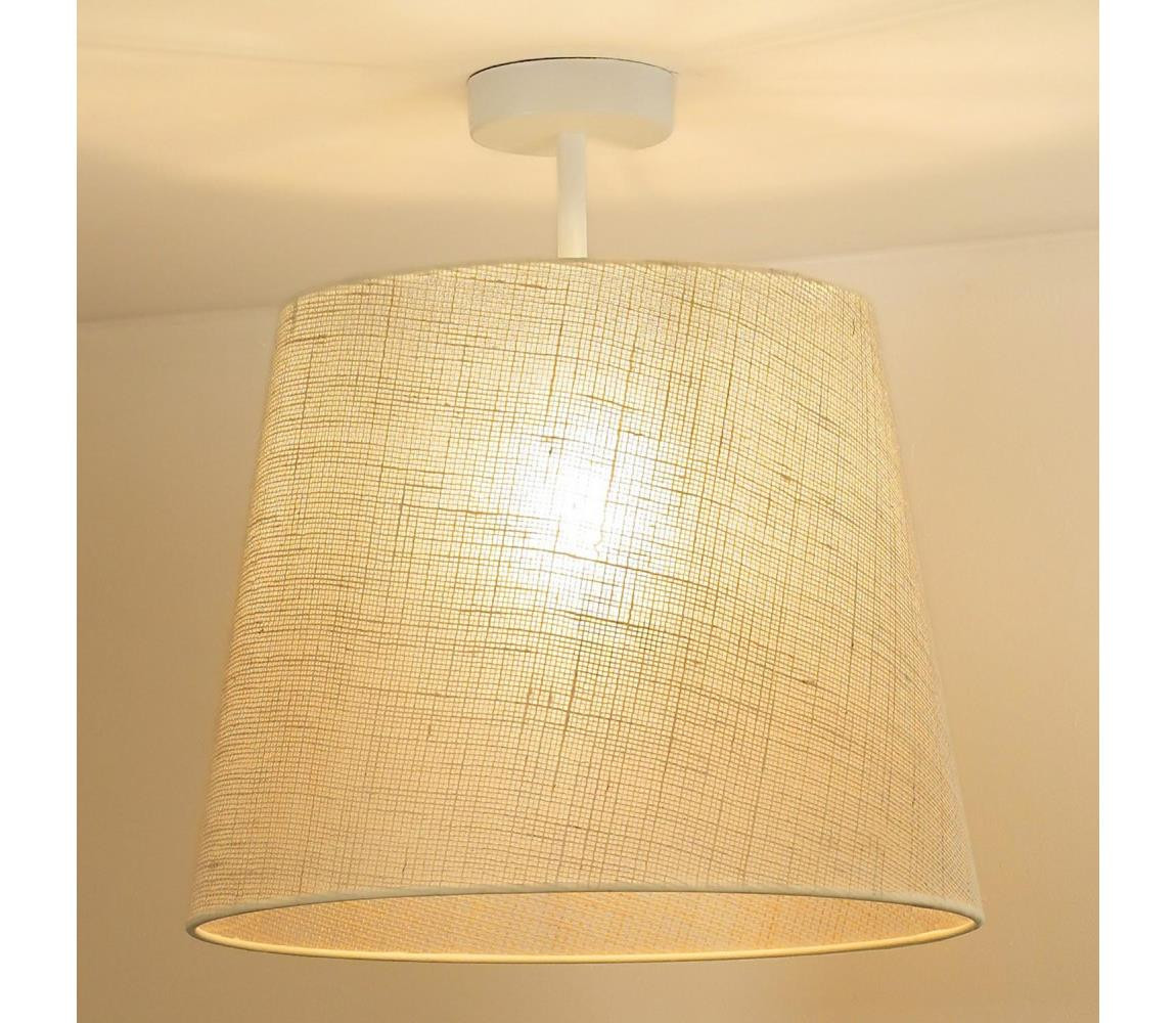 - Přisazený lustr YUTE 1xE27/15W/230V pr. 38 cm šedá