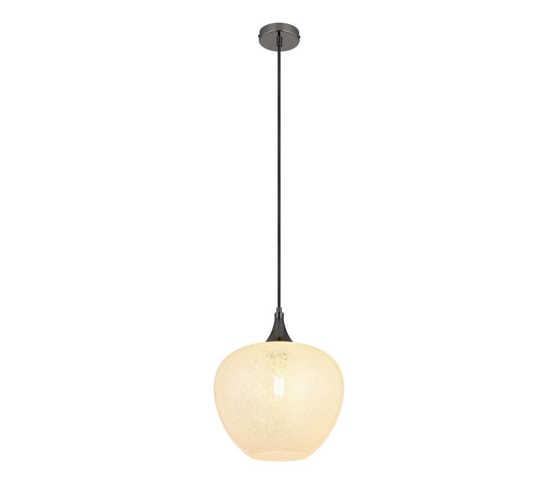 Globo Globo 15548H1K - Lustr na lanku MAXY 1xE27/40W/230V pr. 29 cm bílá/antracit