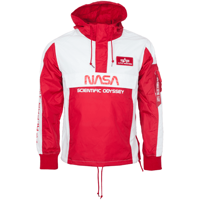 Alpha Industries Bunda  Odyssey Anorak speed red M
