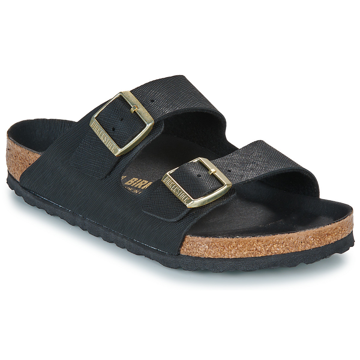 BIRKENSTOCK  Arizona BF Saffiano Black  Černá
