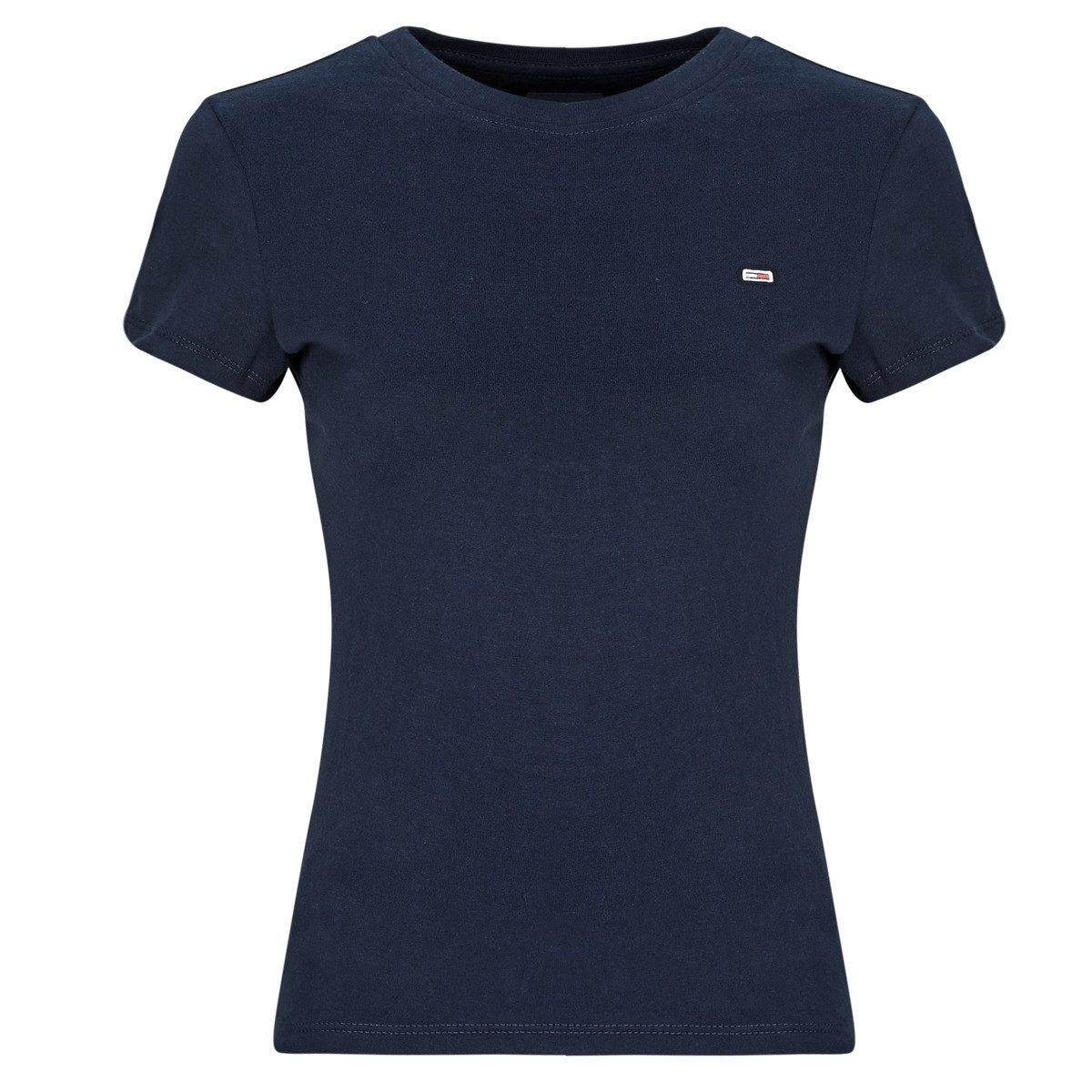 Tommy Jeans  TJW SLIM C-NECK TEE  Tmavě modrá