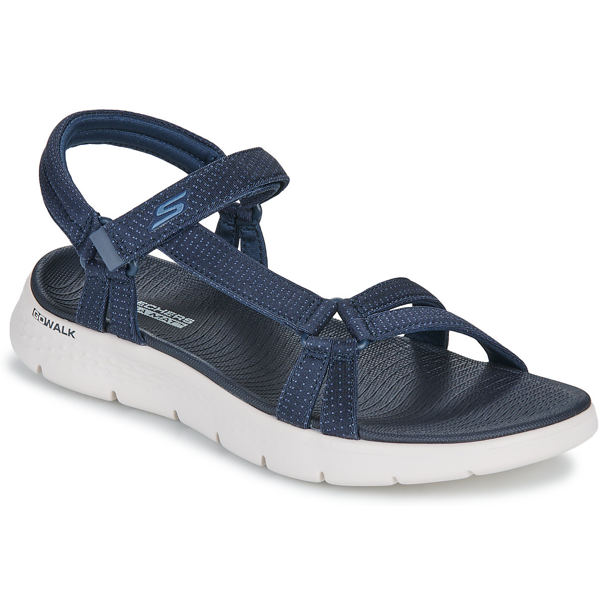Skechers  GO WALK FLEX SANDAL - SUBLIME  Modrá