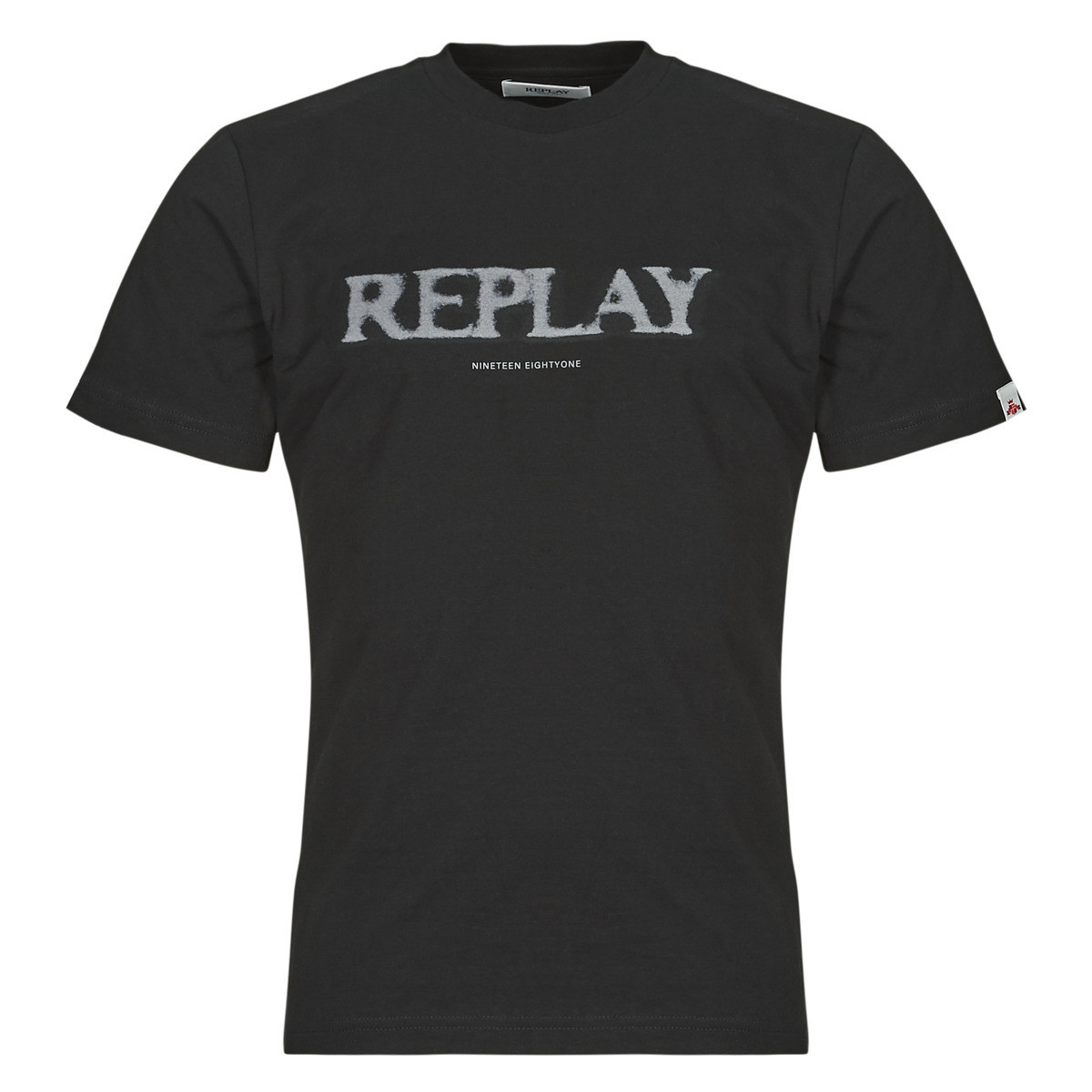 Replay  T SHIRT  Černá