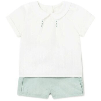 Mayoral  1216 Conjunto 2 piezas ceremonia lino Turquesa  Modrá