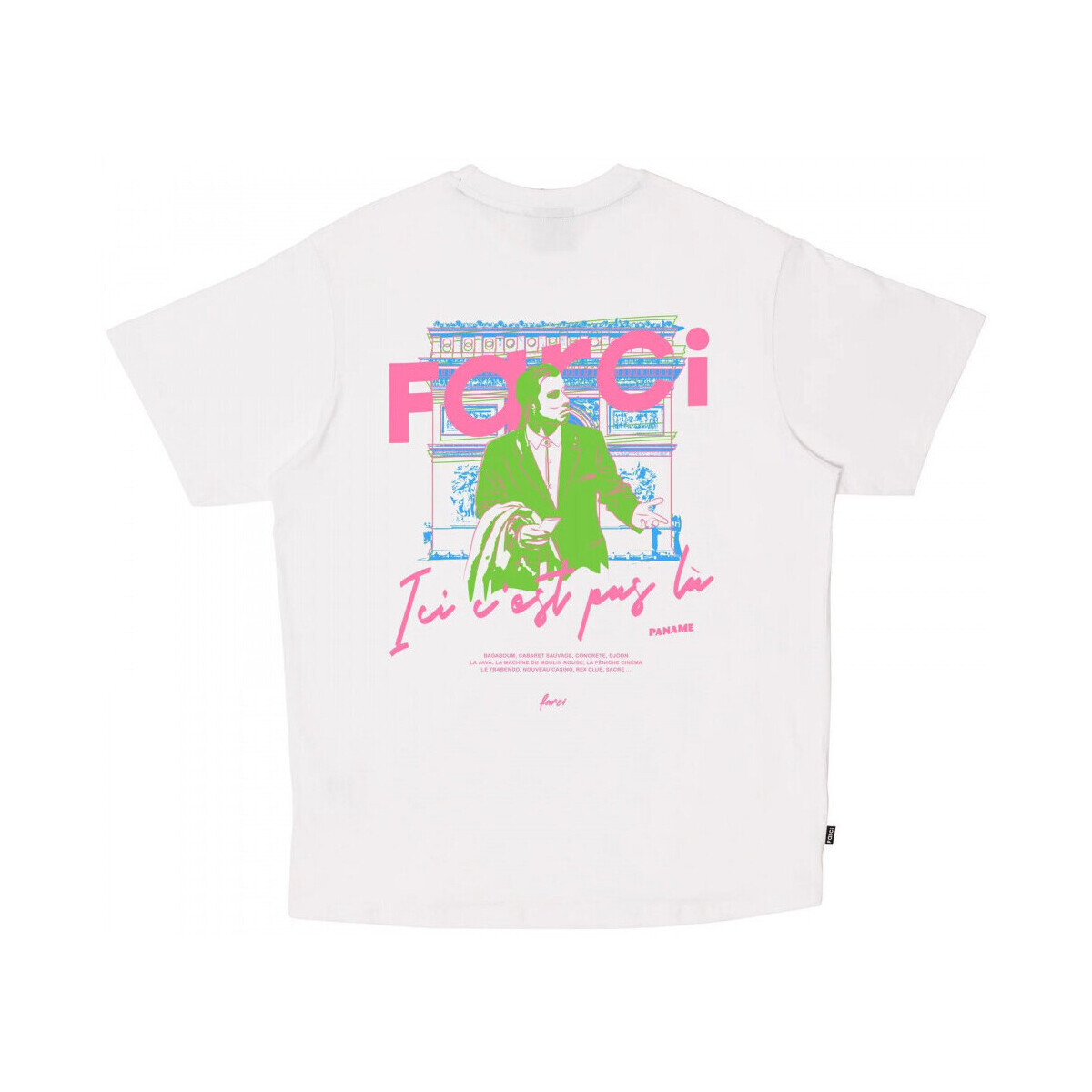 Farci  Tee ici  Bílá