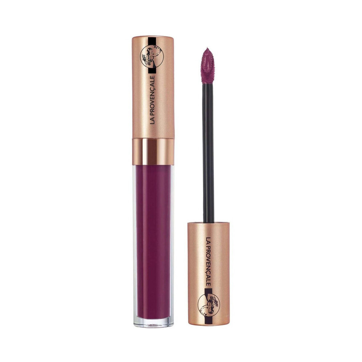 La Provençale Bio  Natural Solar Liquid Lipstick - 150 Prune de Sénanque  Fialová