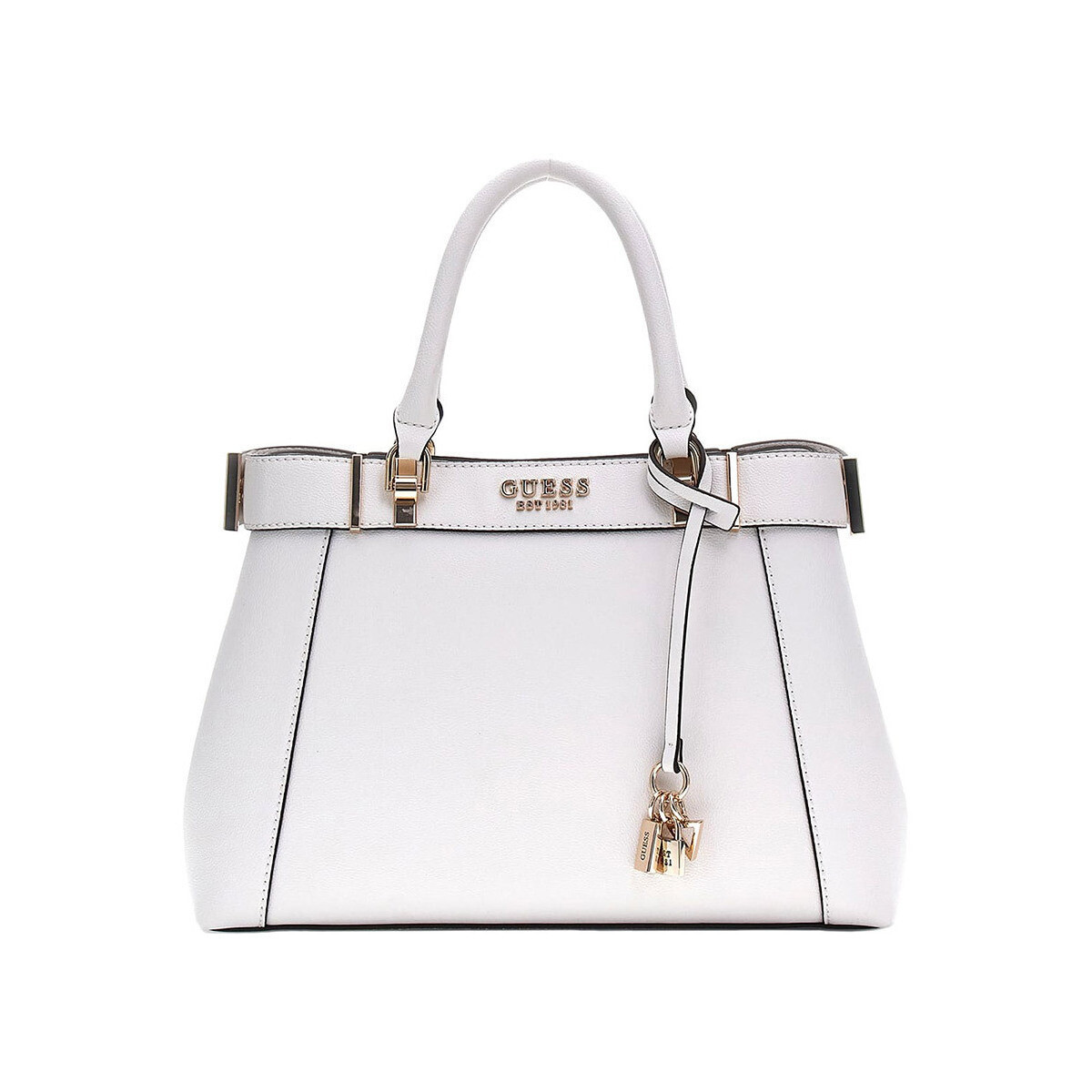 Guess  Anadela Bags 3 Compartment Satchel  Bílá