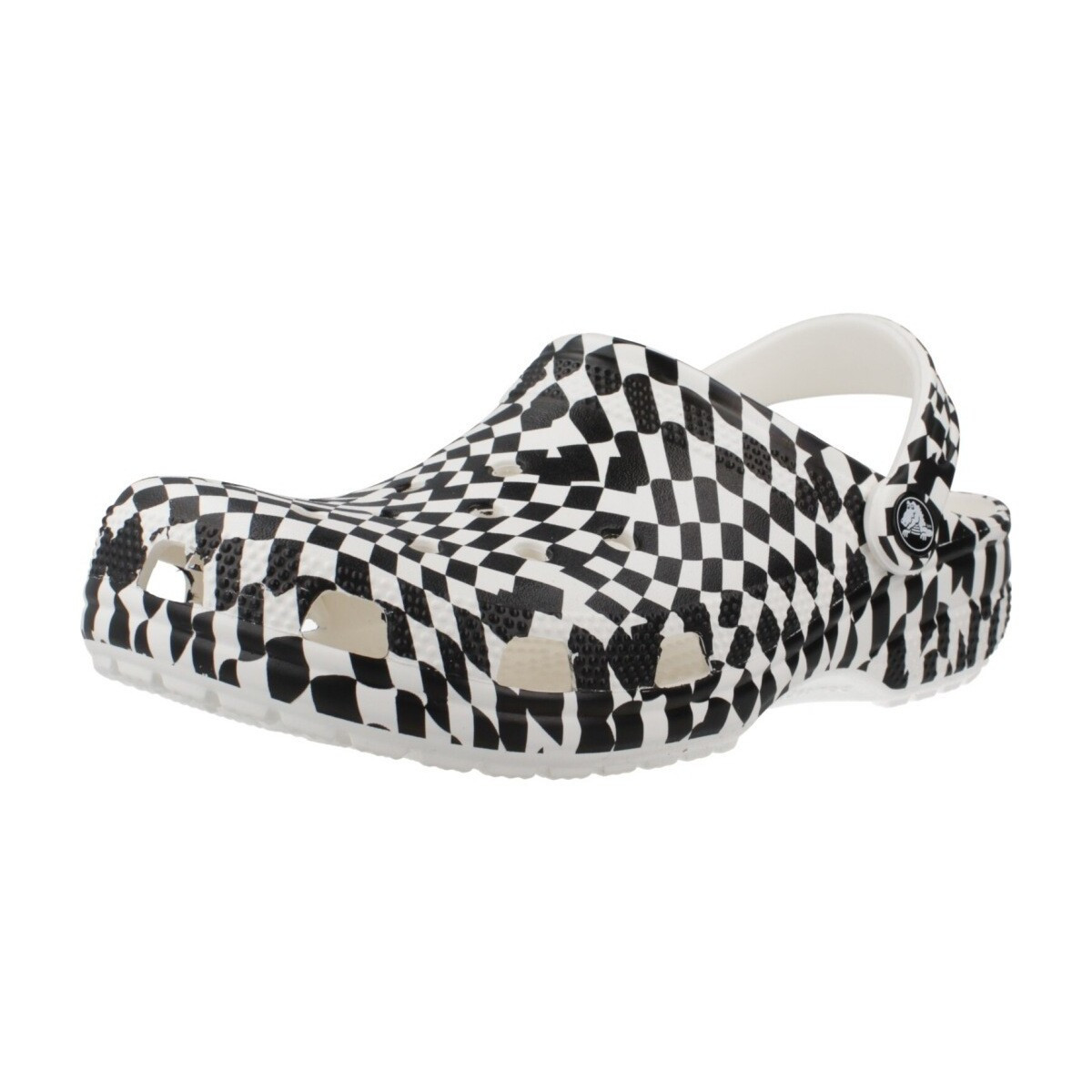 Crocs  CLASSIC WARPED CHECKER CLOG  Bílá