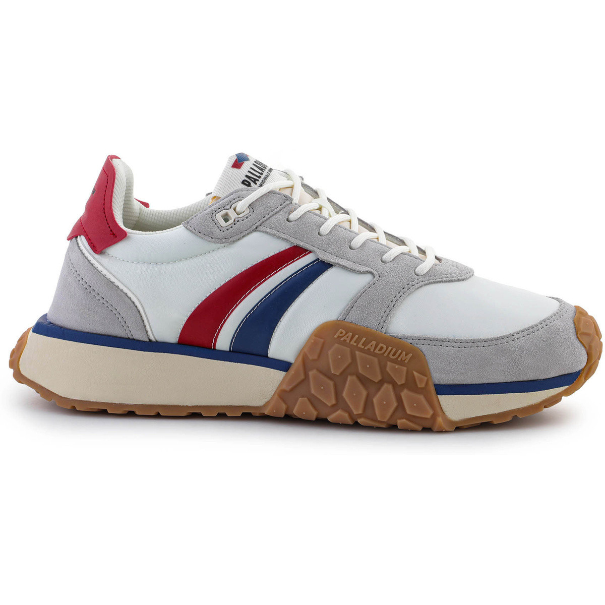 Palladium  TROOP RUNNER FLAME 74487-160-M White/Chili/Blue  Bílá