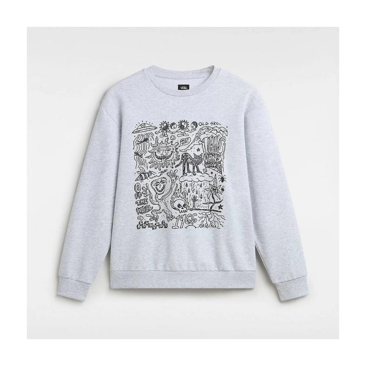 Vans  SKOOL DOODLE FT RELAXED CREW  Šedá