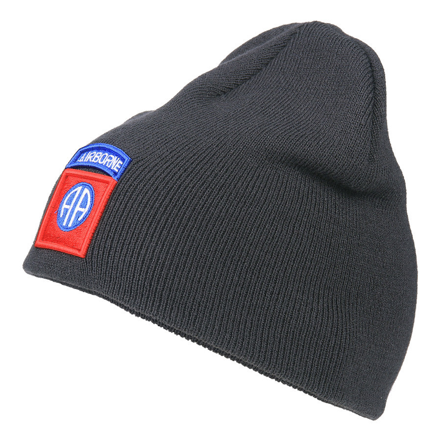 Čepice zimní Fostex Beanie 82nd Airborne - šedá